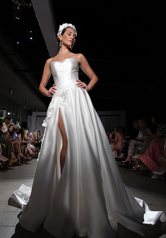 Satin Wedding Dresses | The Knot
