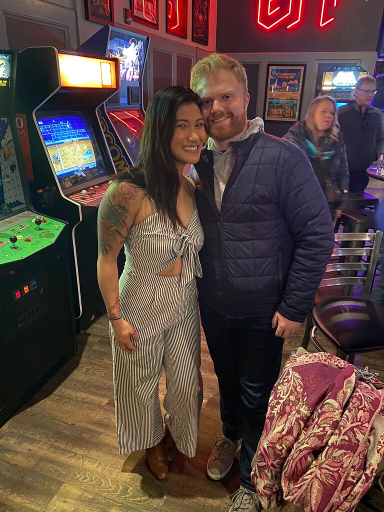 Our first true date.