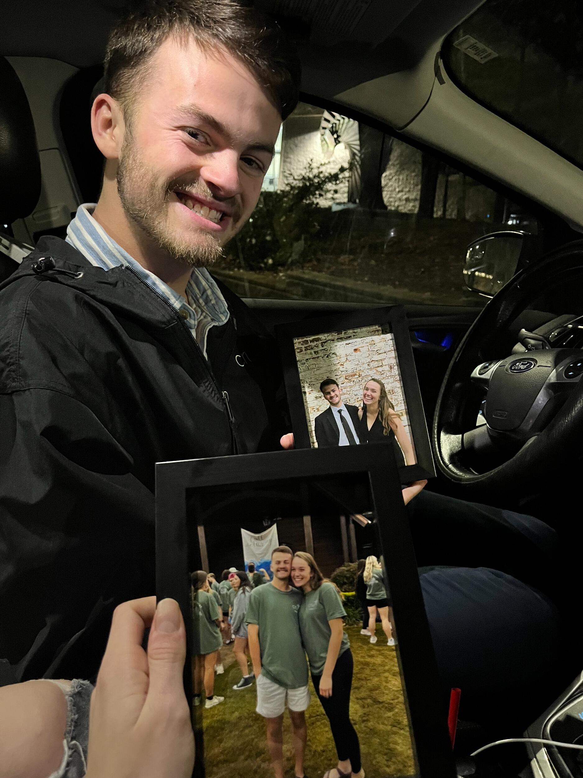 We made it to a year! We accidentally gifted each other the same gift, great minds think alike!