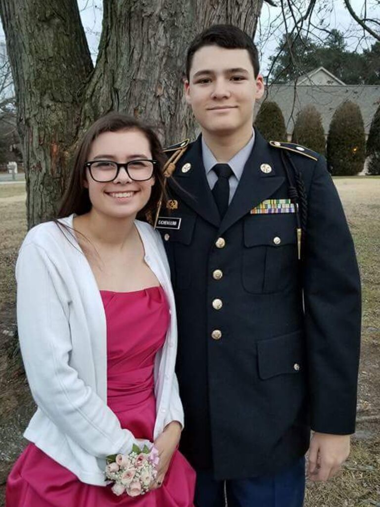 JROTC Military ball, sophomore year