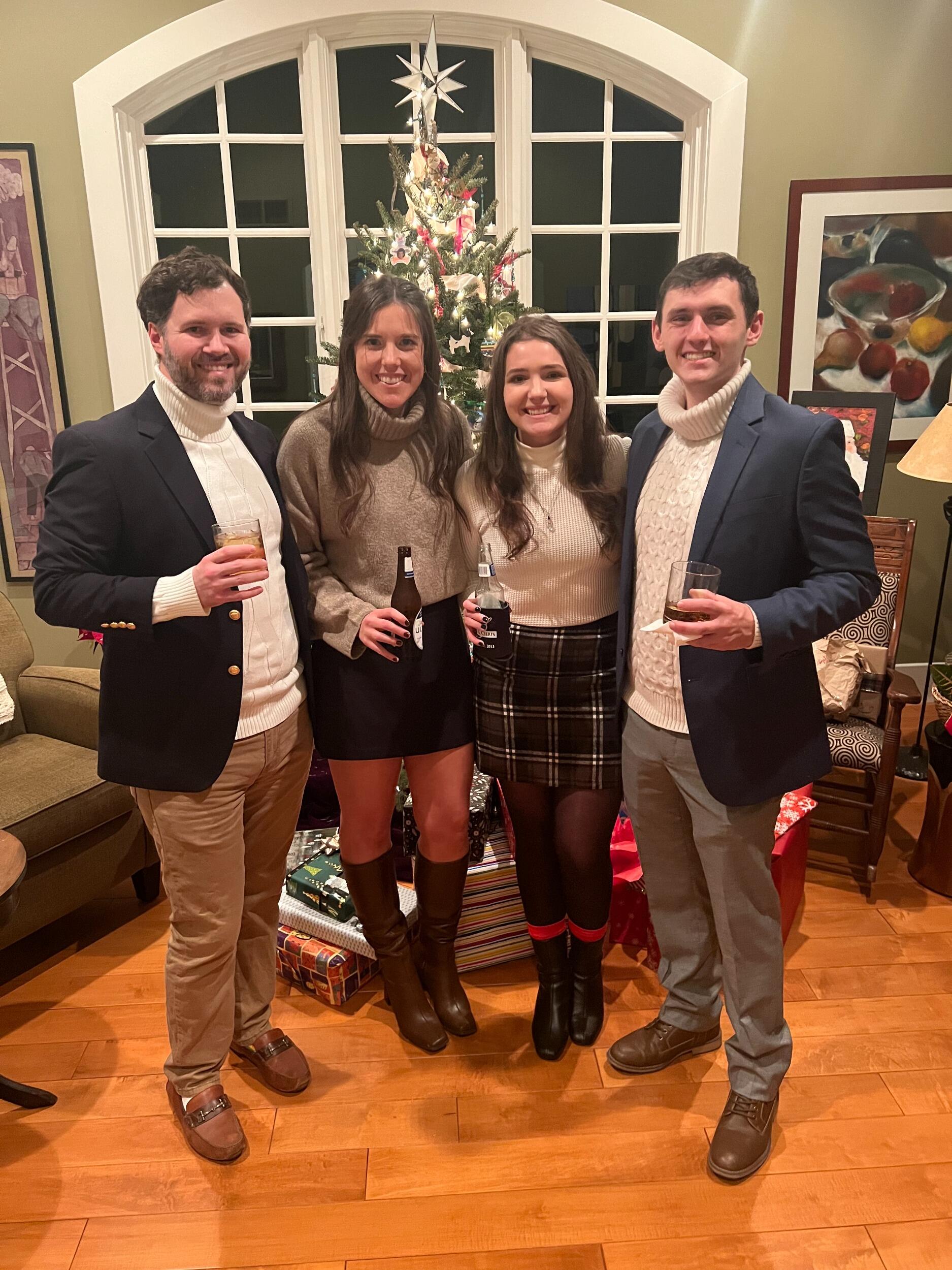 Turtleneck Christmas (everyone participated)