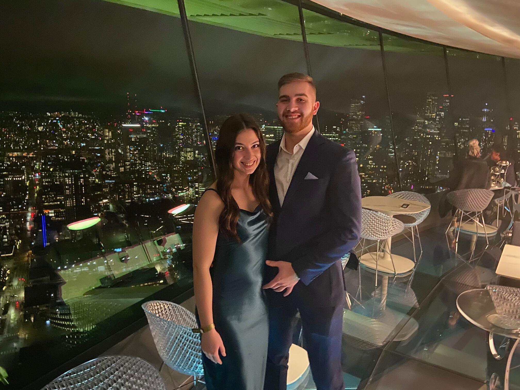 Dinner at the Space Needle