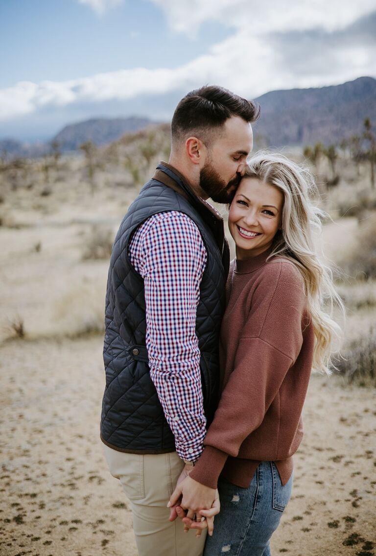 Engagement photos - Joshua Tree National Park, CA