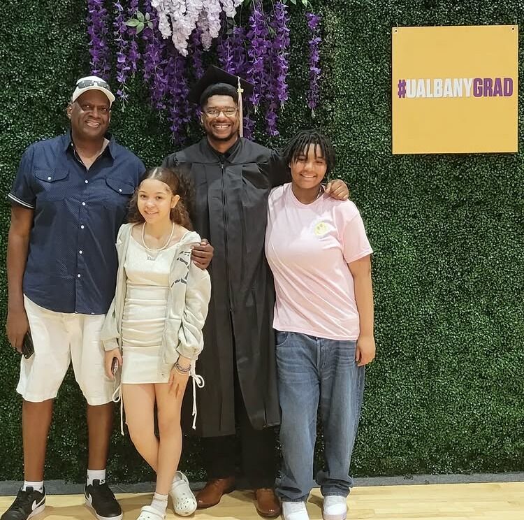 Jimmy graduated with his Bachelor's Degree in Cyber Security and Digital Forensics. We couldn't be more proud of him. We appreciate all the IT help Jimmy has provided and will provide for years to come. 