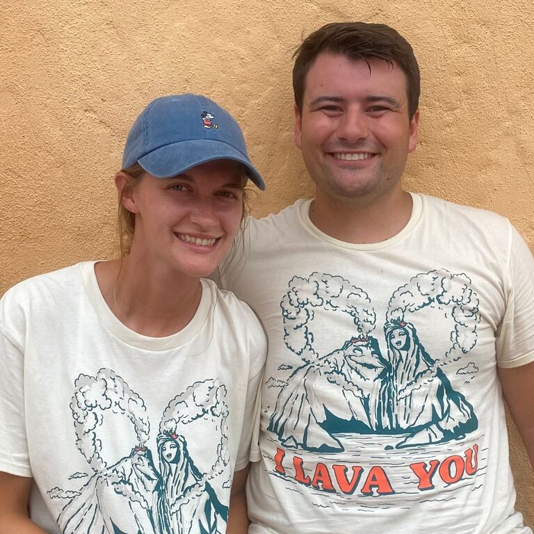 Every year we travel to Disney with David's family. Matching t-shirts are a must!
