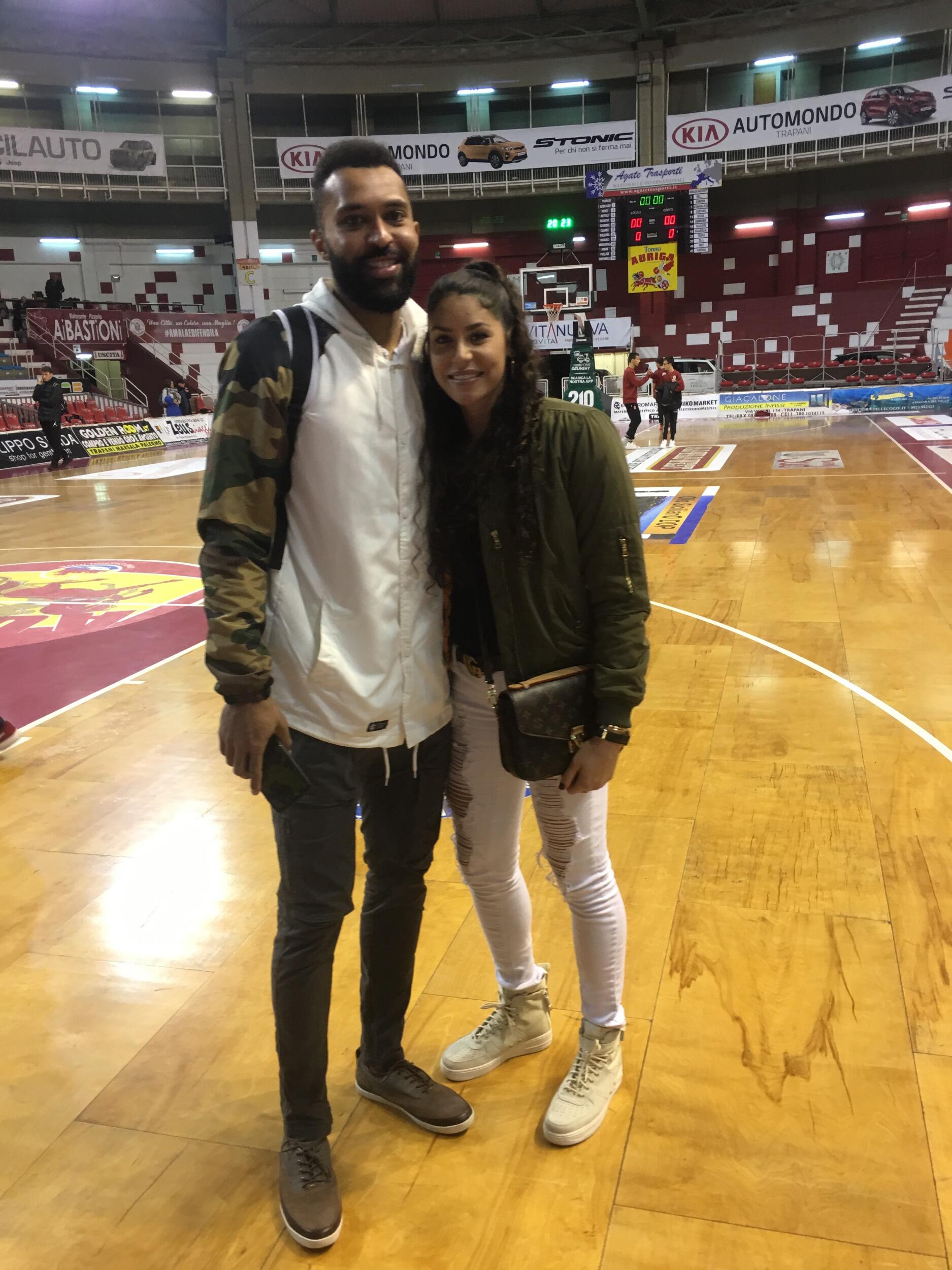 First time visiting each other for Christmas. Lauren got a break from her team in France and went to see Cameron play in Italy. They officially started dating on this day!