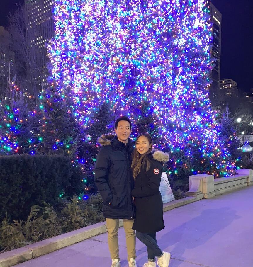 Started dating--First photo together!