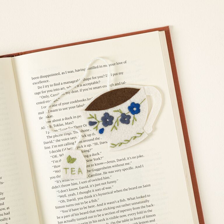 Cute felt bookmark anniversary gift