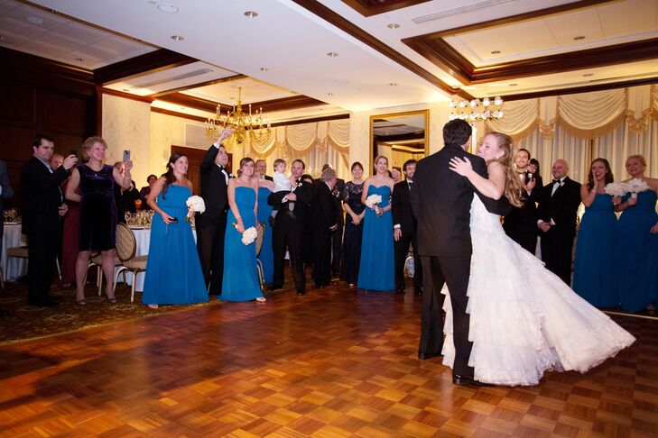 First Dance At Nassau Inn Wedding Reception