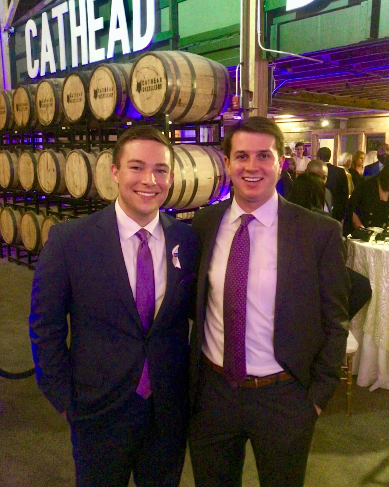 Best Dressed Jackson. Gavin was an honoree and Harrison was happy to support the American Cancer Society
