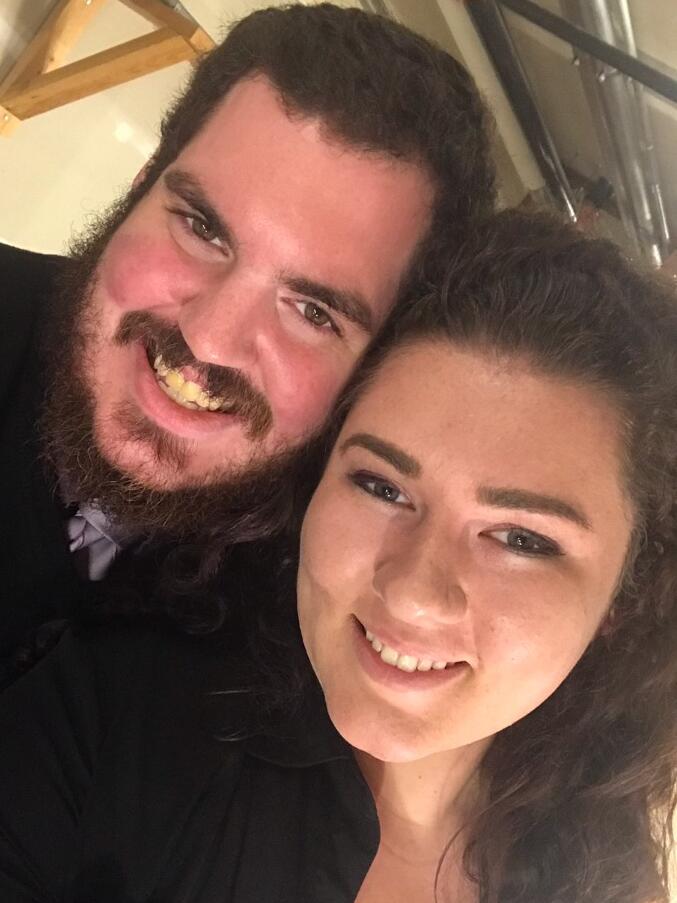 This was our first picture together. Kat wanted to show her mom the man she'd officially started dating.