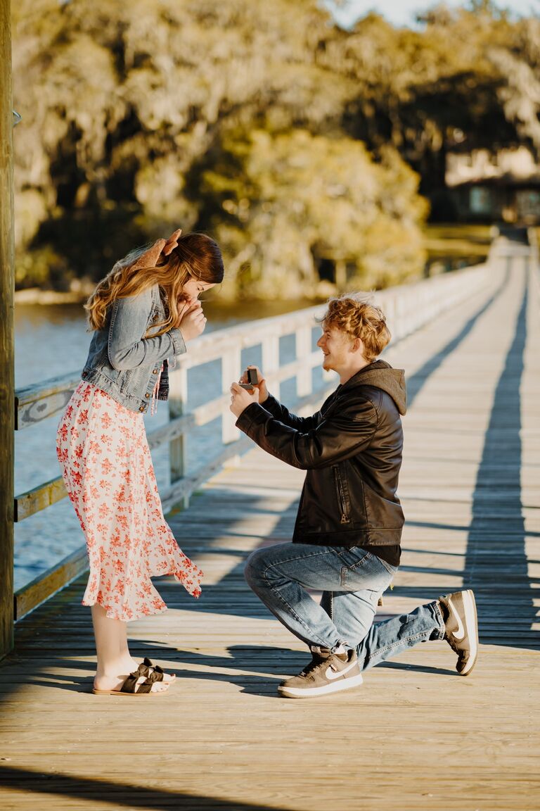 Ethan proposed to Kaley! And of course, she said "yes!"