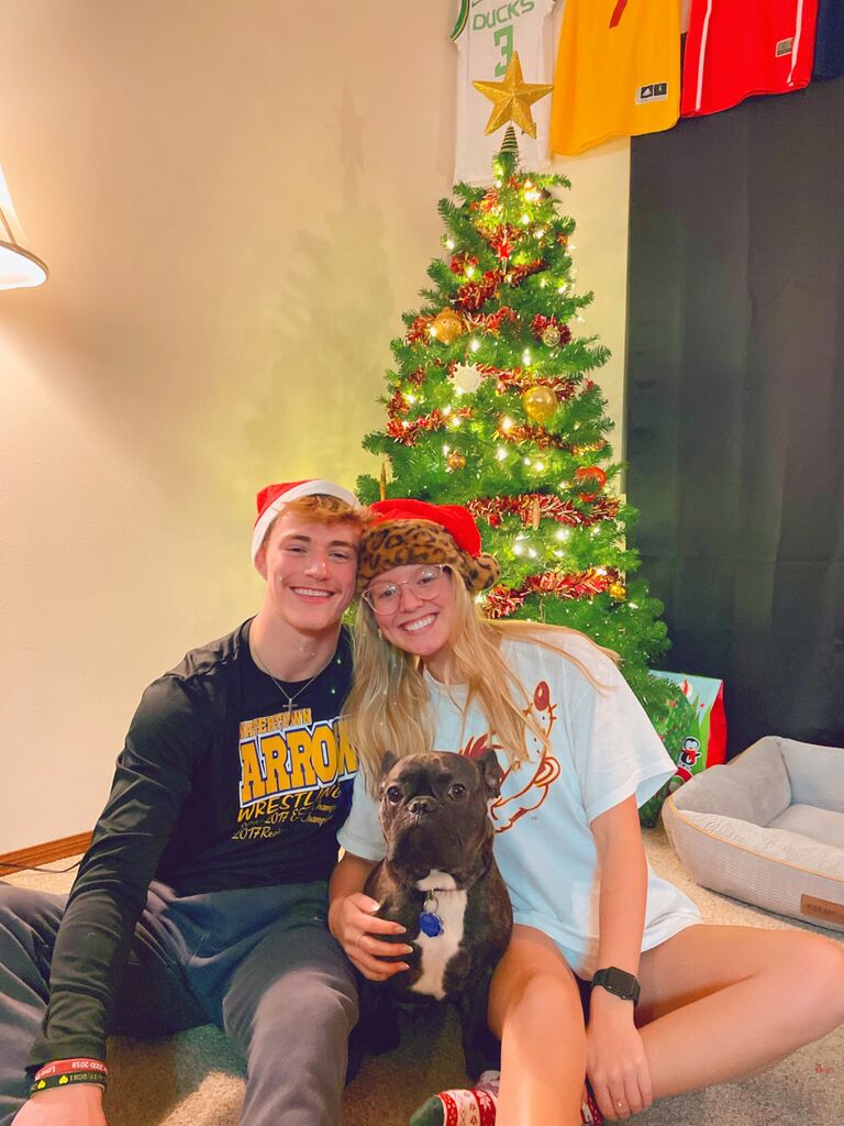 Our first Christmas.