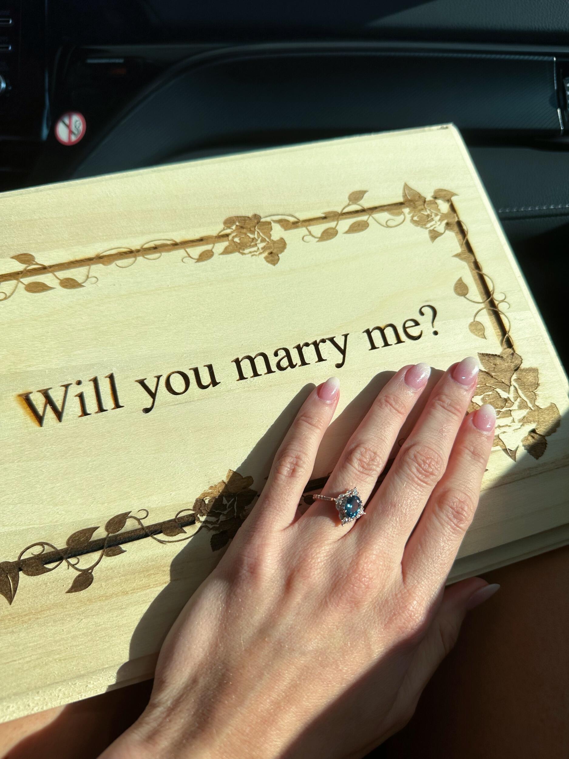 Ben asked. Sarah said yes.