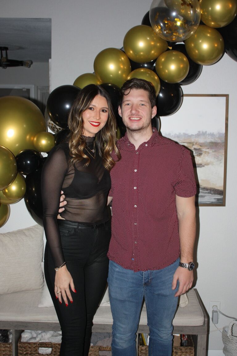 New Years Eve - Ringing in wedding year!