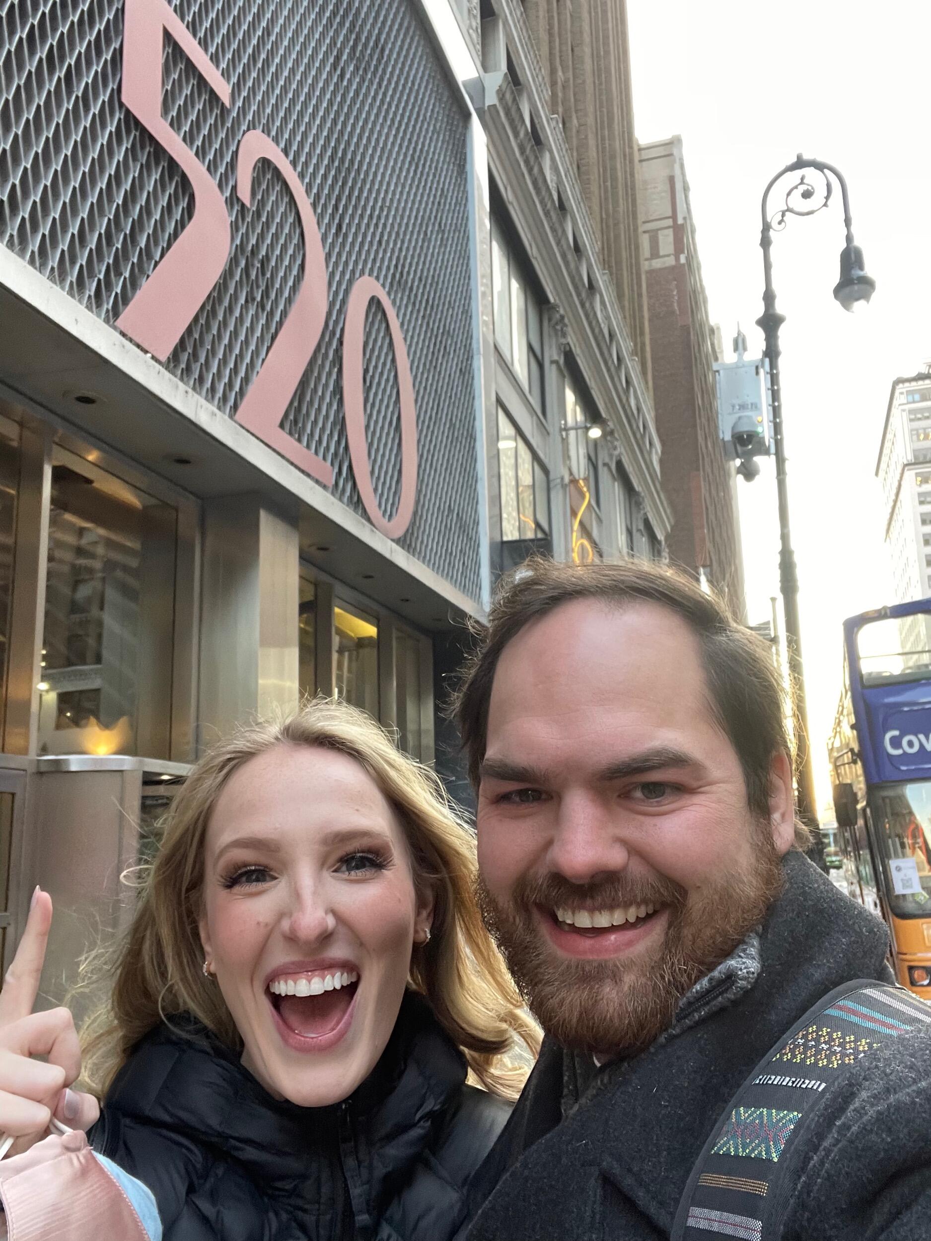 Demetria's first big audition in NYC!