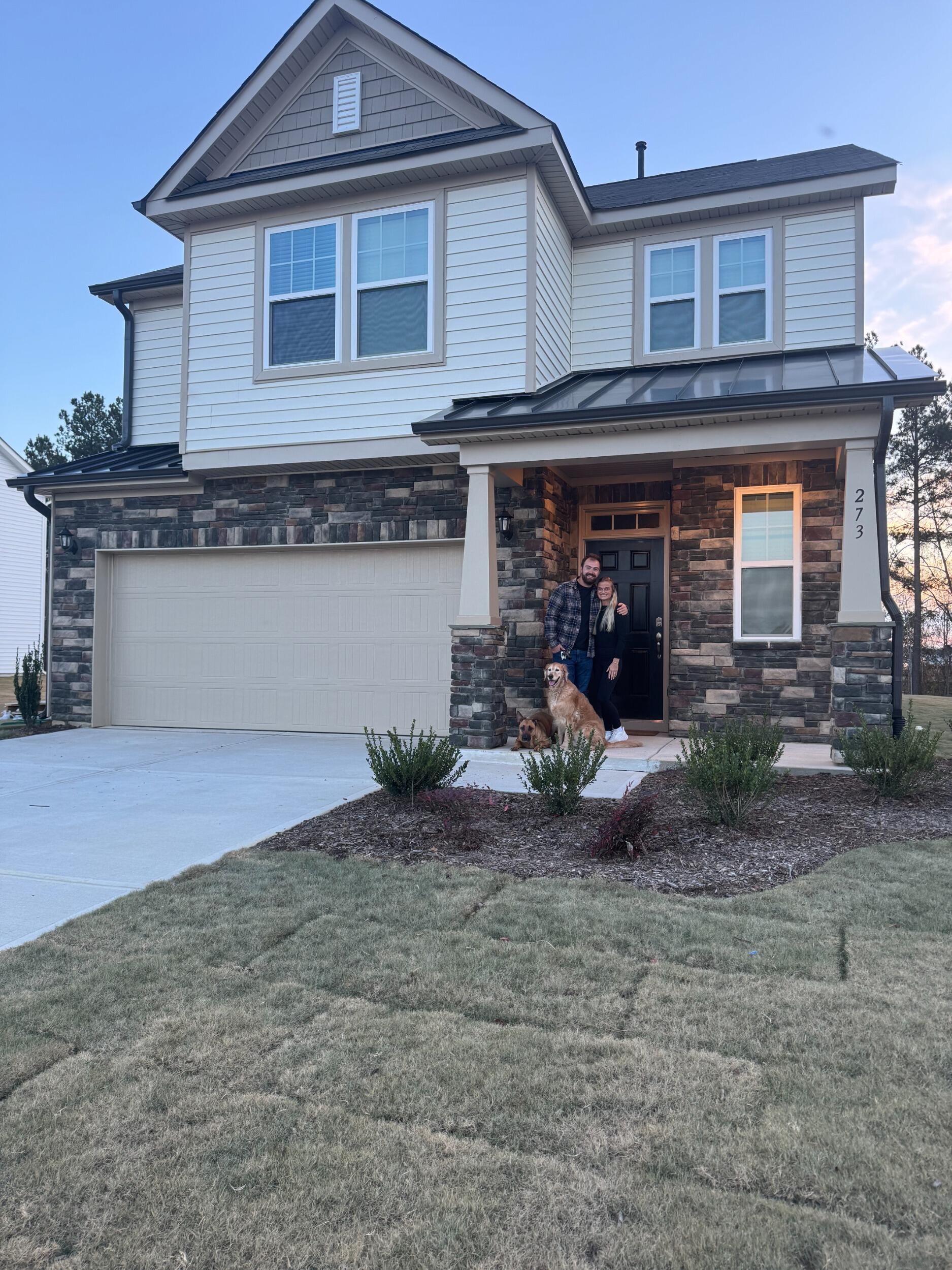 Purchased our first home