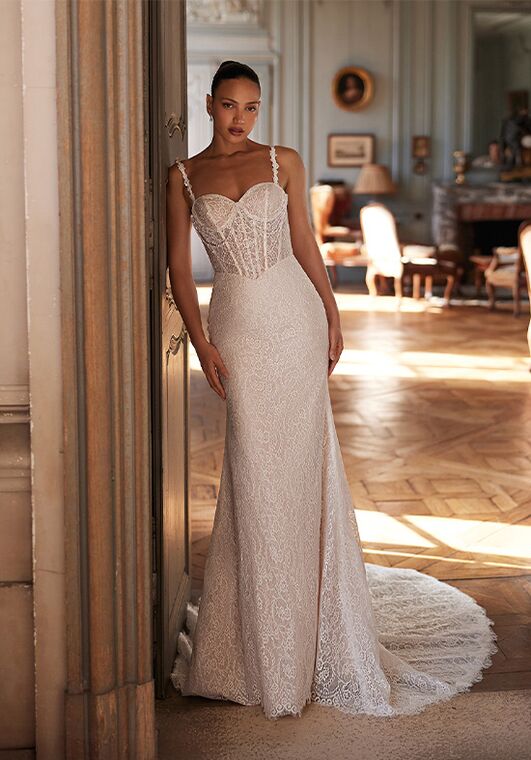 Moonlight Couture H1642 Wedding Dress | The Knot