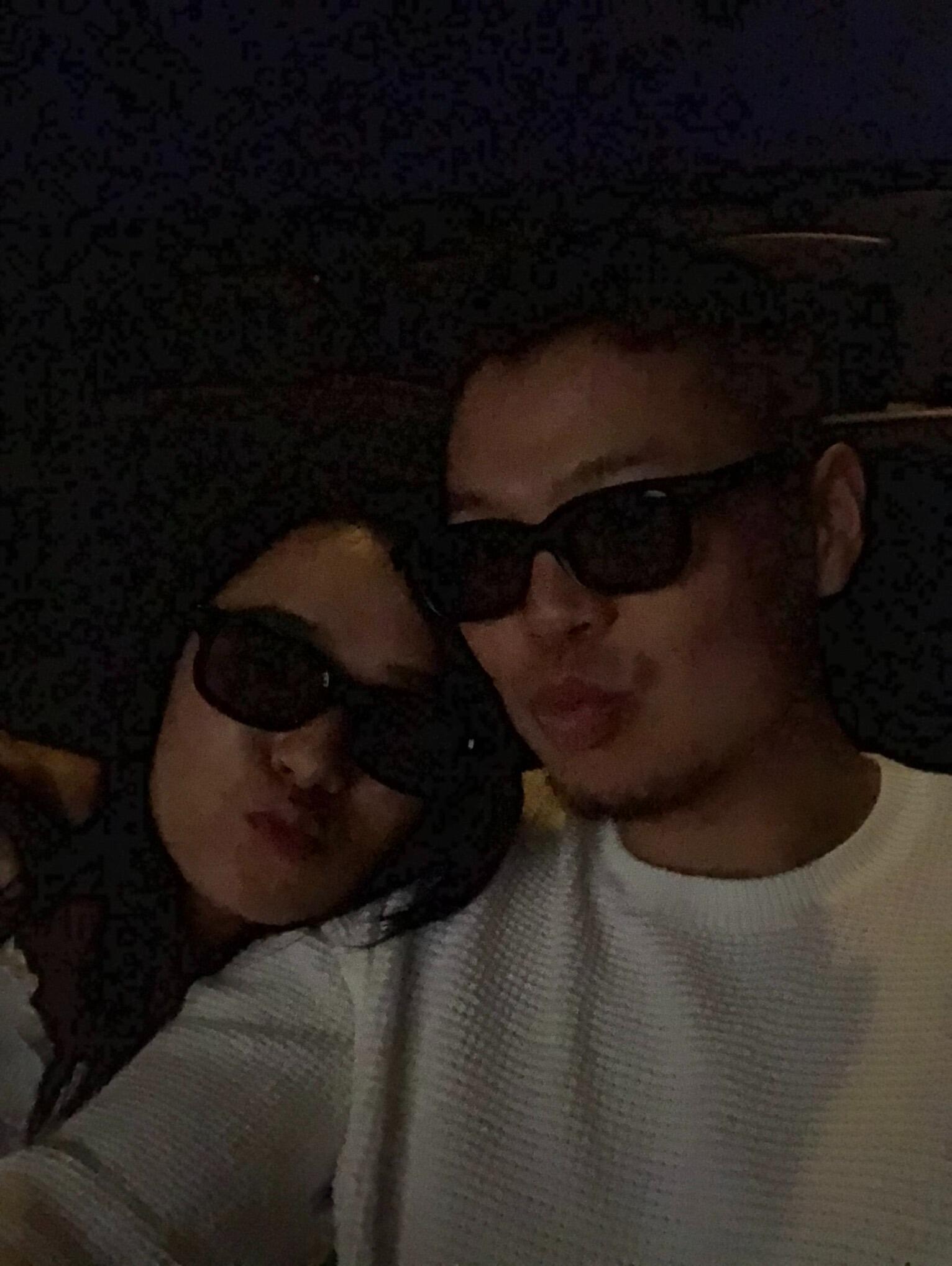 Our first time watching movie together.