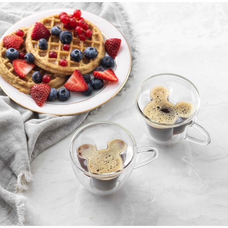 Mickey Mouse Espresso Cup With Spoon