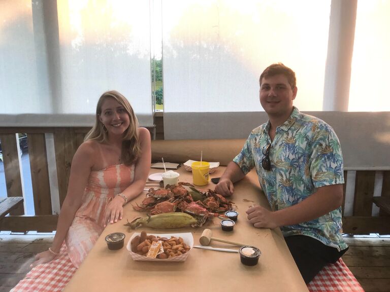 Celebrated 2 years together in our favorite place, Ocean City, MD!