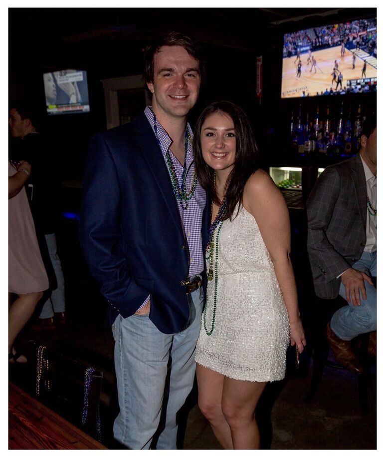 Junior year winter date party in college!
