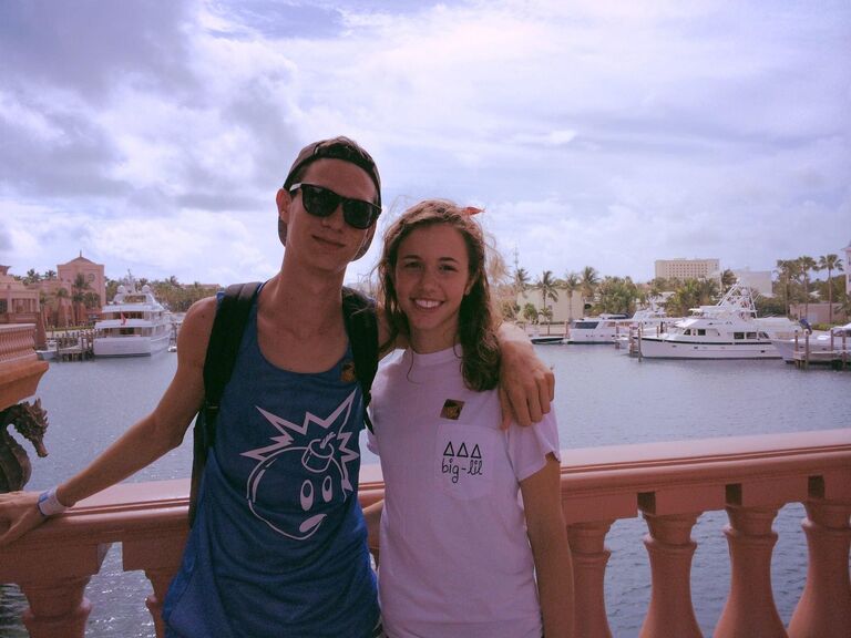 He took her on a cruise...