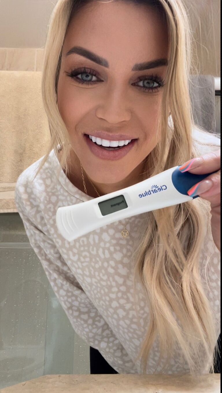 The day Natalie found out she was pregnant 