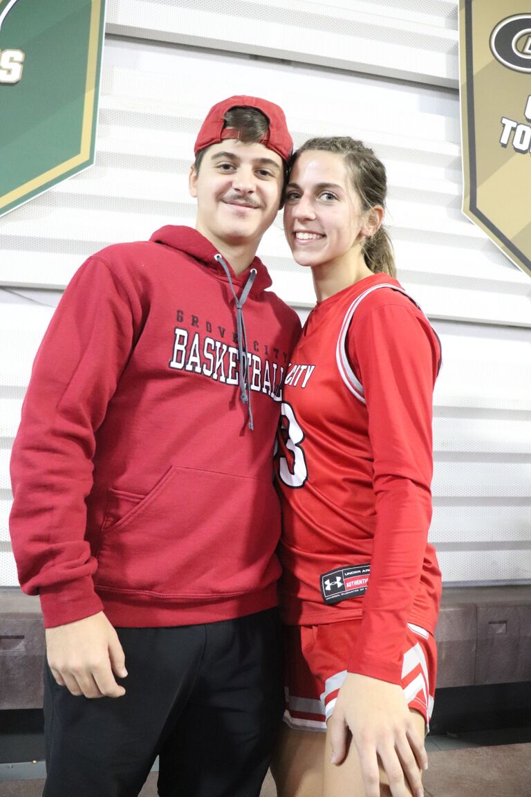 We traveled many miles to support each other in high school & in college sports! Was easier to play when we saw each other in the stands!