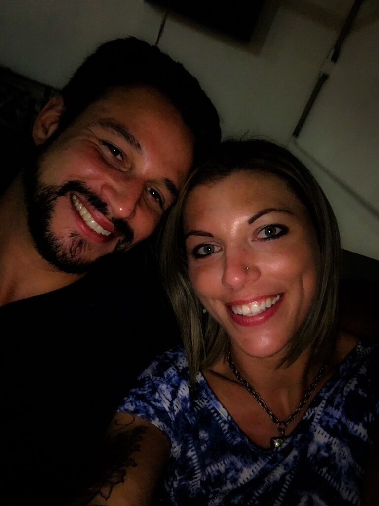 Our very first pic in my camera roll! We met during Karaoke night at Main Street Restaurant in Saugerties on a random Wednesday night. I serenaded him with "Sex & Candy" (fittingly! lol). We met via our mutual friend Blaine and my first line to him was " You remind me of my high school crush!"