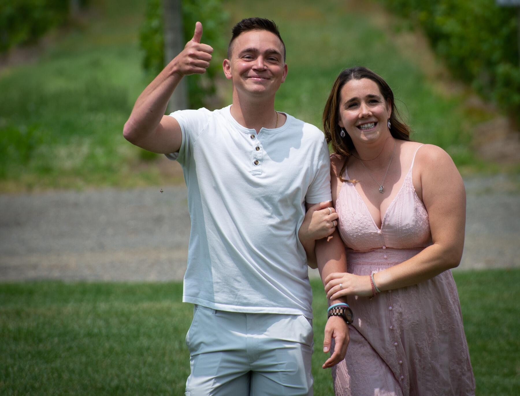 Engagement Day at Laurita Winery!