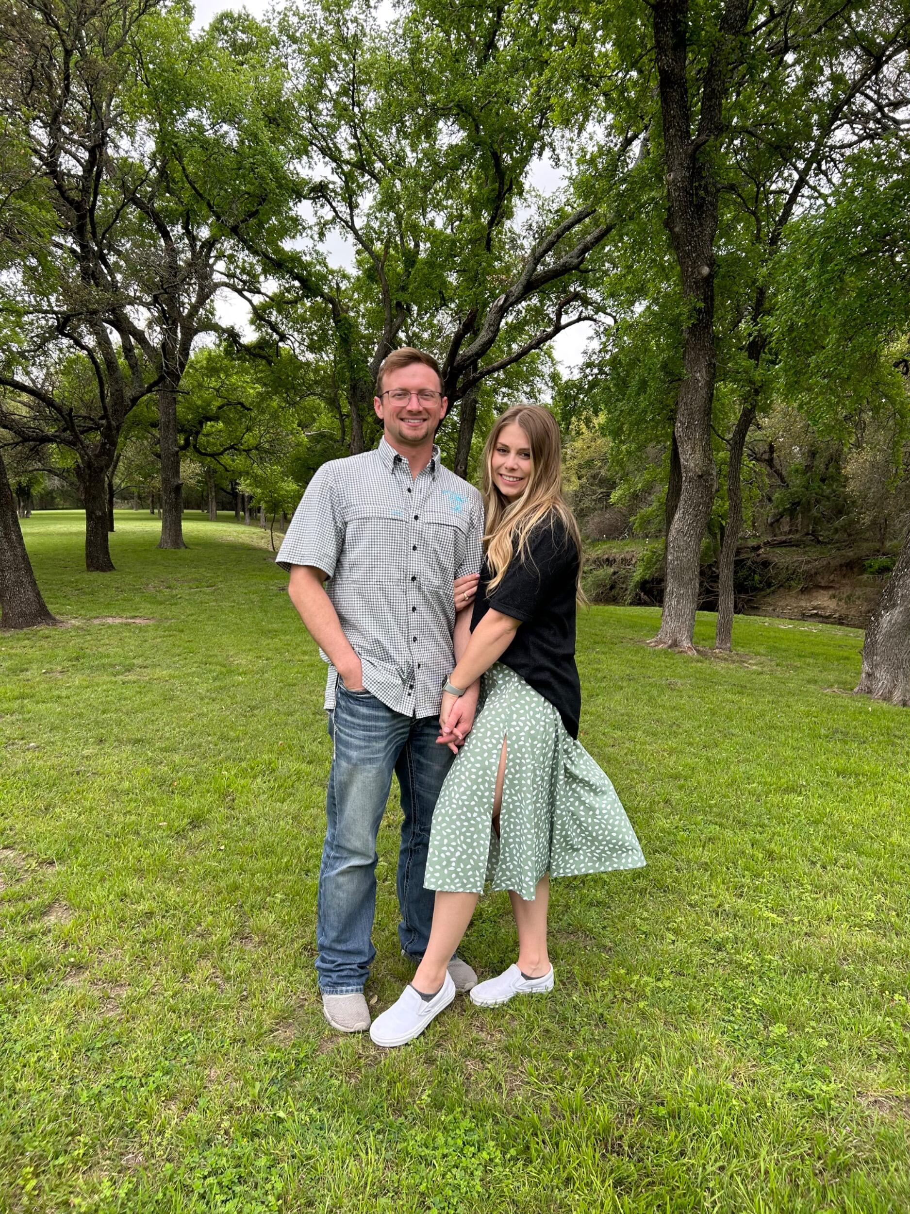We celebrated Easter together. Kyle won the first place prize at the Hunt/Tatum Easter Olympics. 