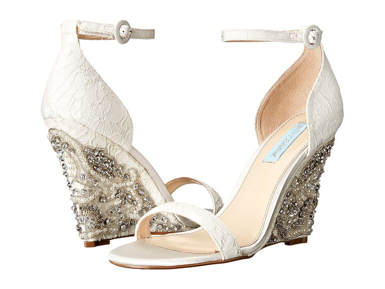 Dressy Wedge Sandals For Wedding 6