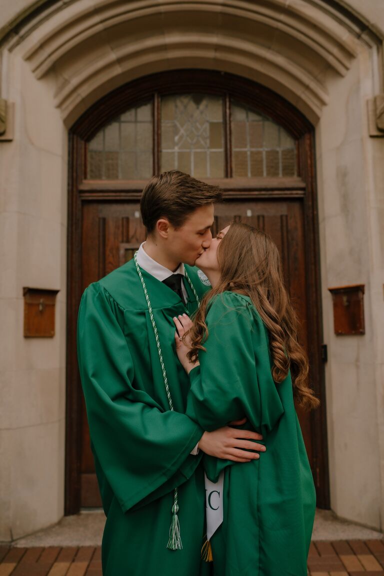 We graduated together from Michigan State University in April! Allison graduated with a degree in Biochemistry and Molecular Biology, and will be attending MSU's Accelerated Nursing Program. Joey officially graduates in June with a degree in Computer Science, and starts work at Electro-Matic in May. 