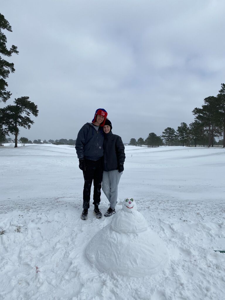 First Snow in Houston