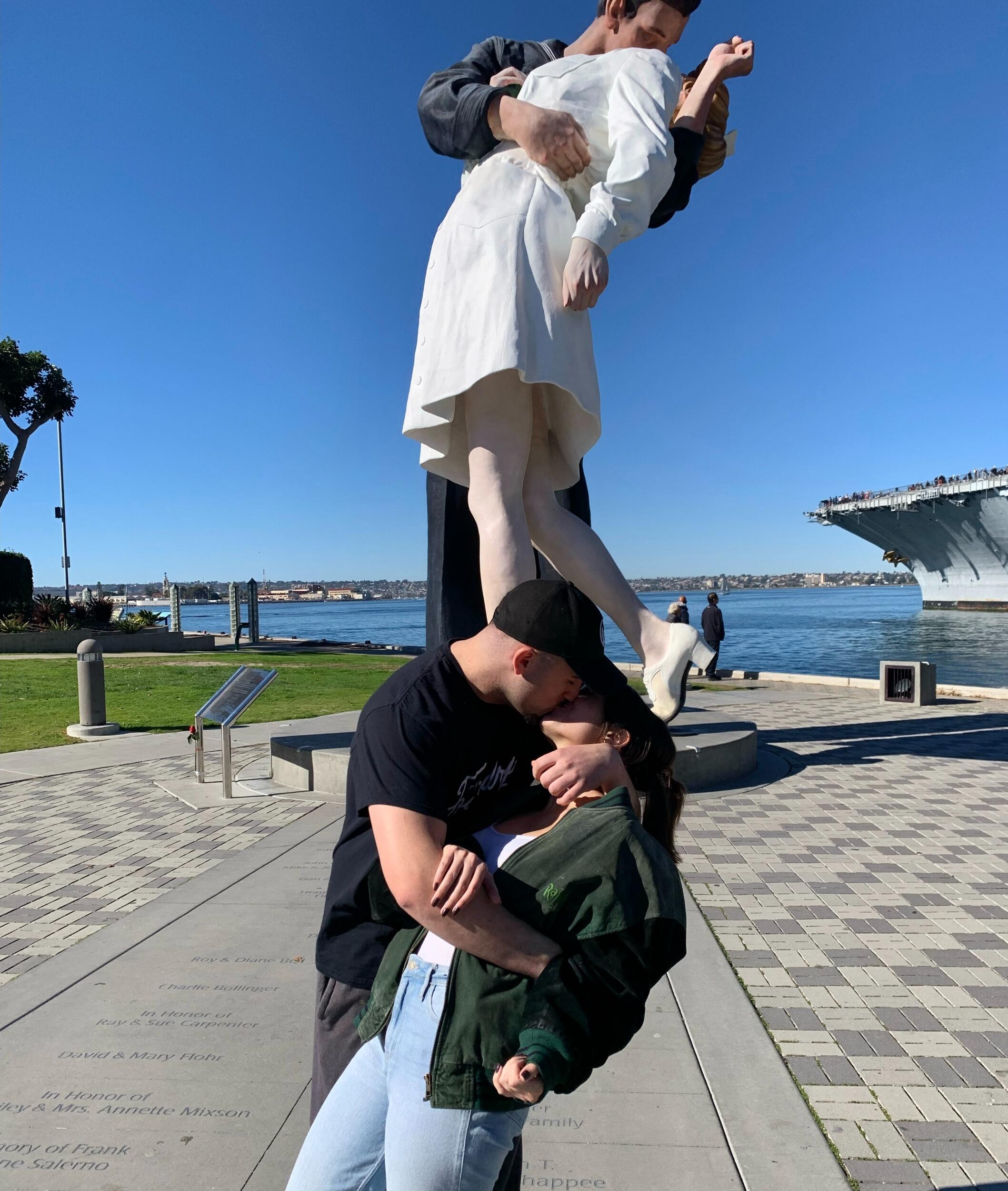 Rachel and John go to San Diego to visit friends. Rachel got to show John her favorite spots.