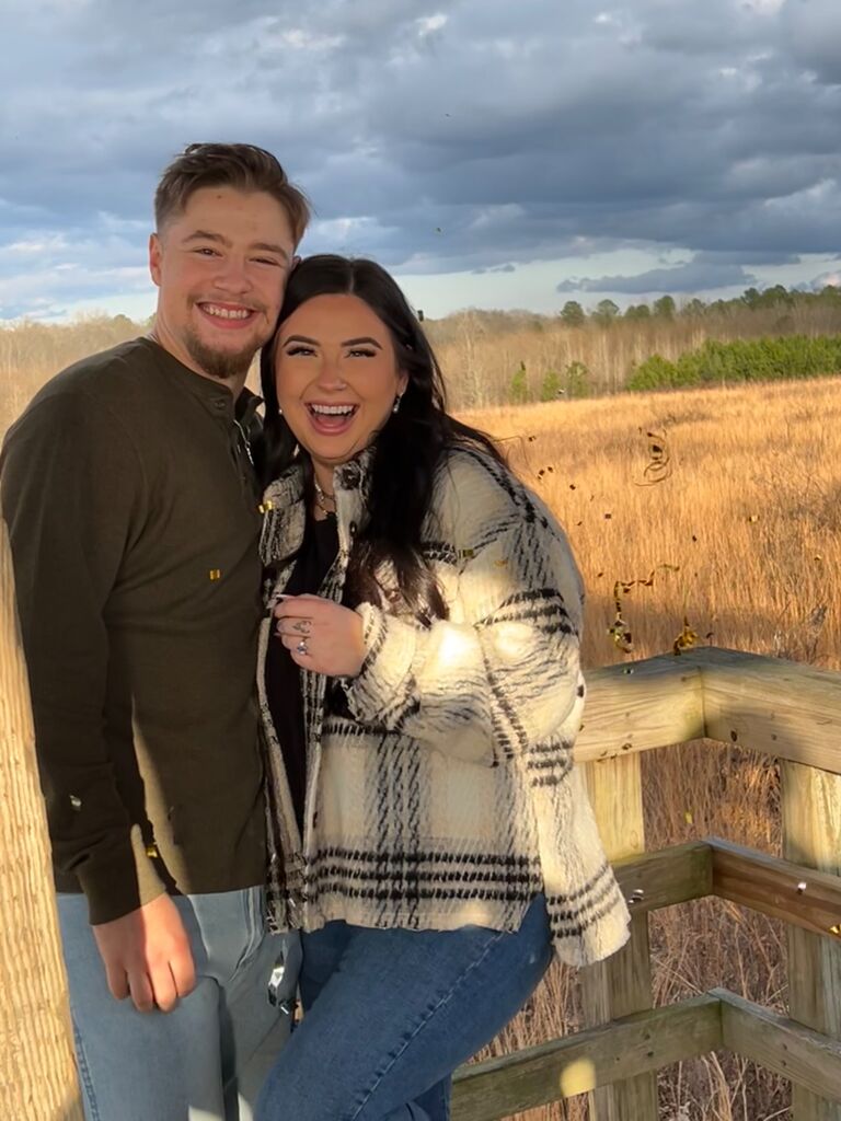 We got engaged!!