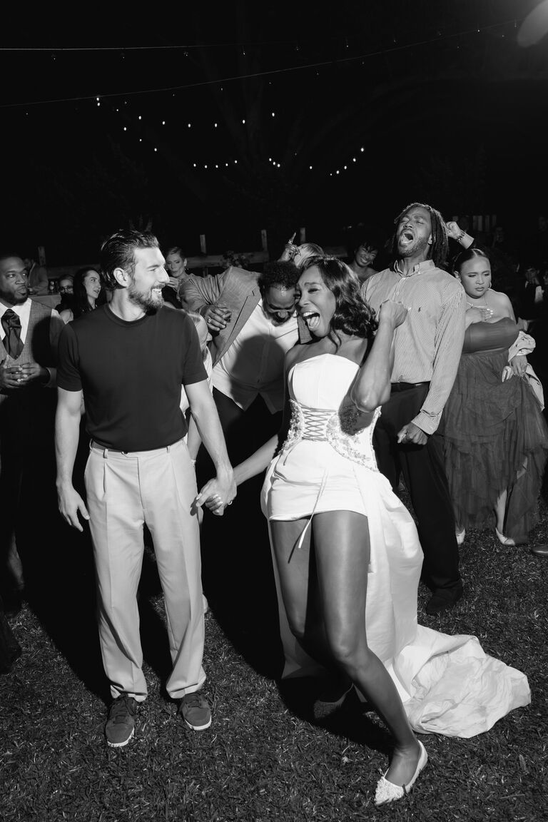 Venus Williams husband andrea preti wedding reception joy