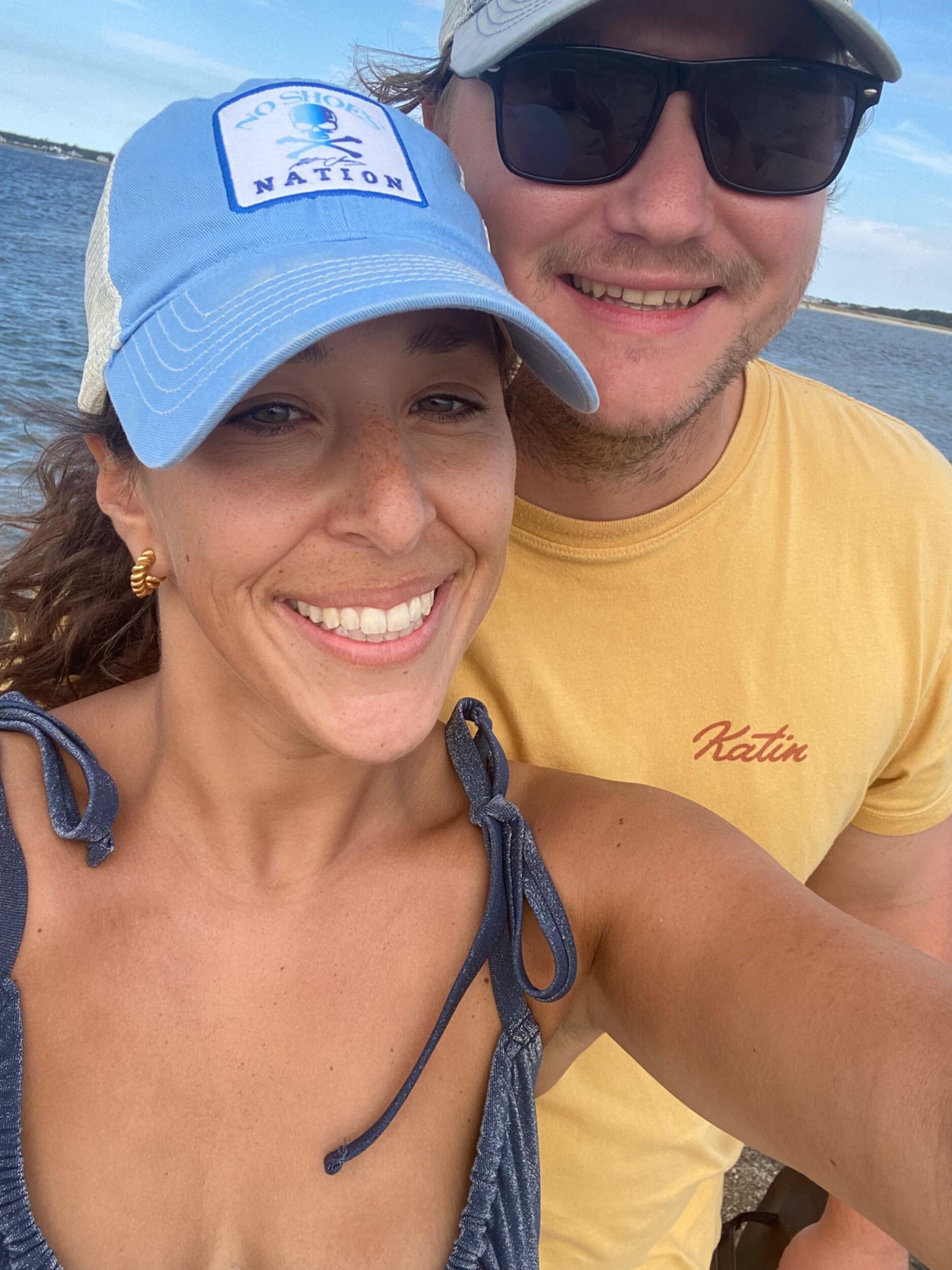 In our happy place, Hyannis, MA. 

We can't wait to celebrate with  you on the Cape in September! 