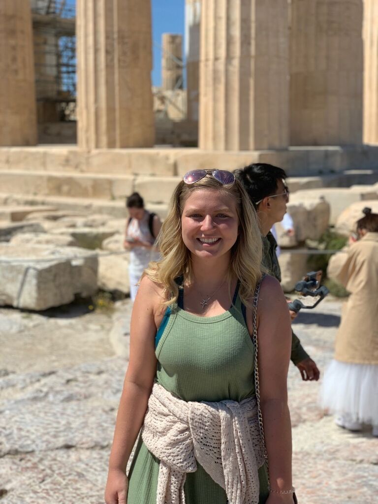 He fell in love with the Parthenon...