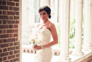 strapless open back dress Long Prom Dress with Removable Tulle Overskirt