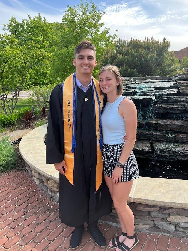 Kyle graduated!