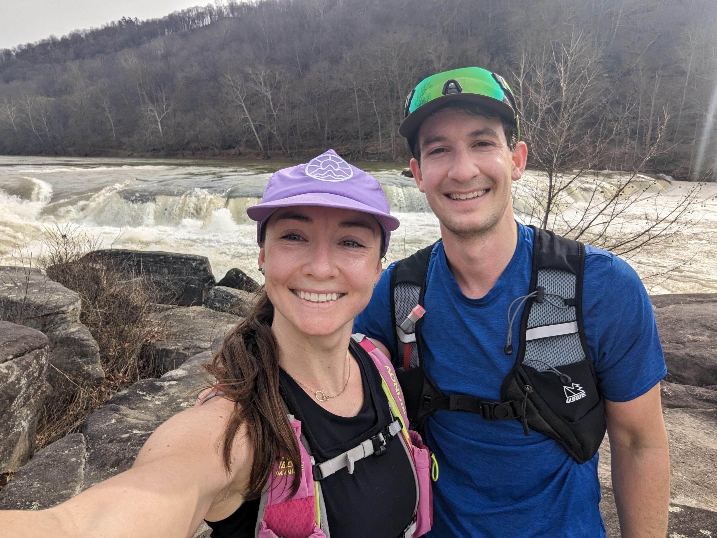  And enjoyed a 'stick season' trail run at Tygart State Park, WV. 