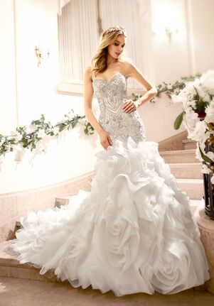 Moonlight Couture H1318 Mermaid Wedding Dress