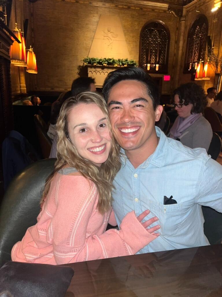Their first picture together!