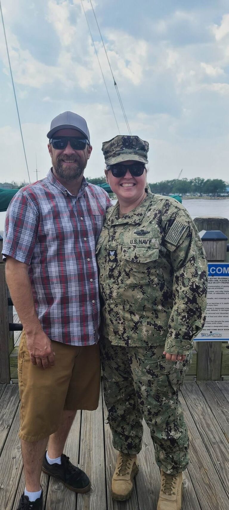 My reenlistment ceremony