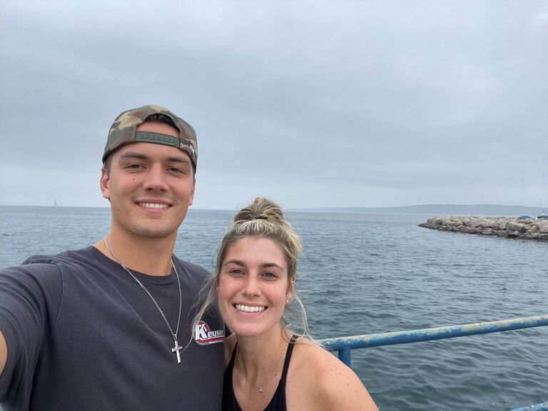 This was our first solo trip together. We went up to Petoskey for a Nate Smith and Dylan Scott concert. This was shortly before getting engaged. 