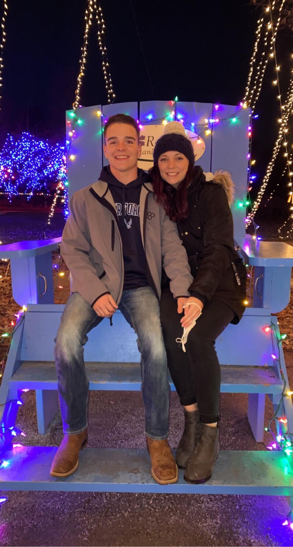 Spending our first holiday season together.