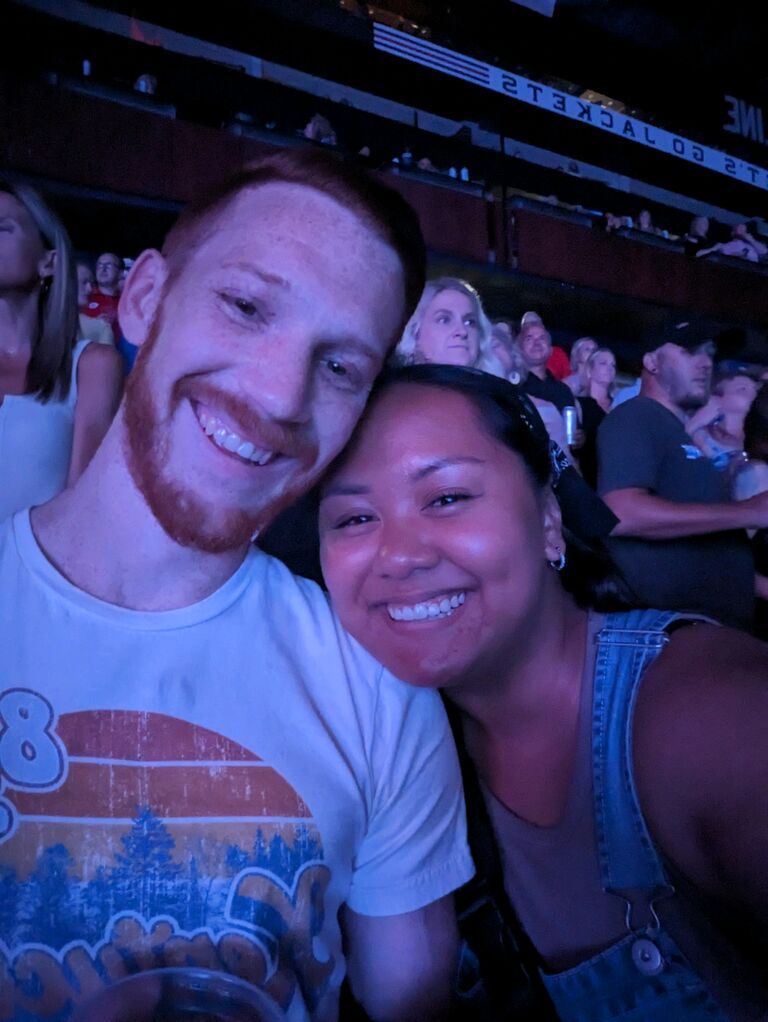 Saw Zac Brown Band in Columbus, OH! Samantha cried happy tears..