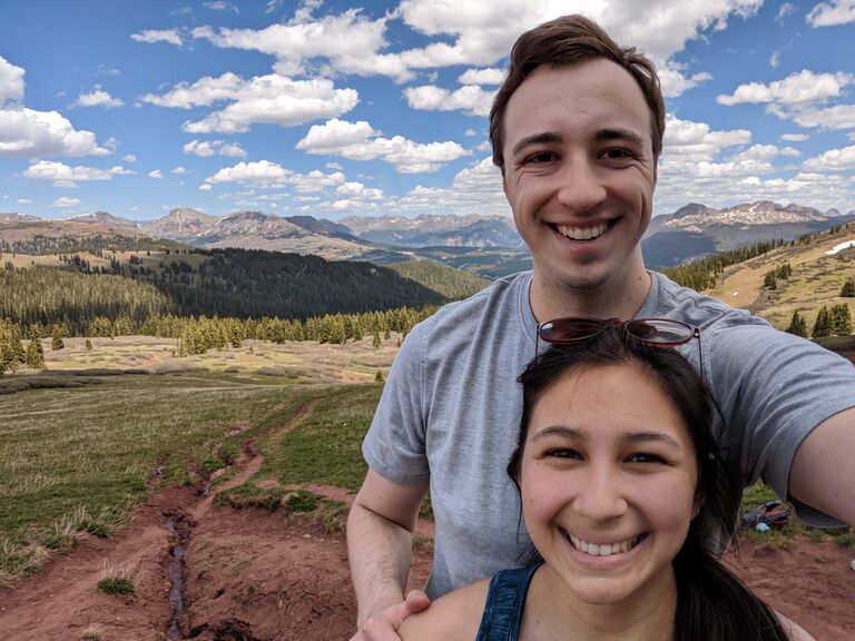 Josh and Julia visit one of Josh's sisters in Colorado. They think its summer, perfect hiking weather, but end up risking their lives scaling a sheet of ice on the shadowed side of the mountain. 10/10 worth it for the views. 
